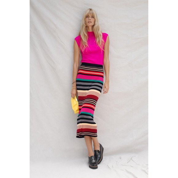 100% MERINO WOOL Anthropologie Maeve Donna Knit Merino Top - Picture 6 of 16